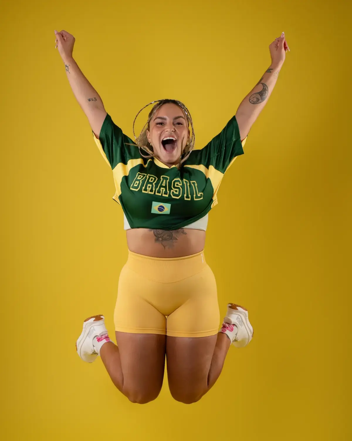 Energetic studio campaign photography in Orlando, Florida by Pottinger Studios